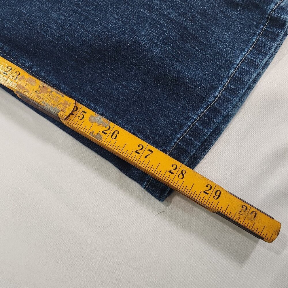 White House Black Market Noir 12R Boot Leg Jeans casual Lot C - Picture 2 of 6